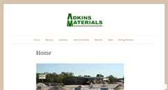 Desktop Screenshot of adkinsmaterials.com