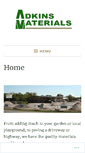 Mobile Screenshot of adkinsmaterials.com